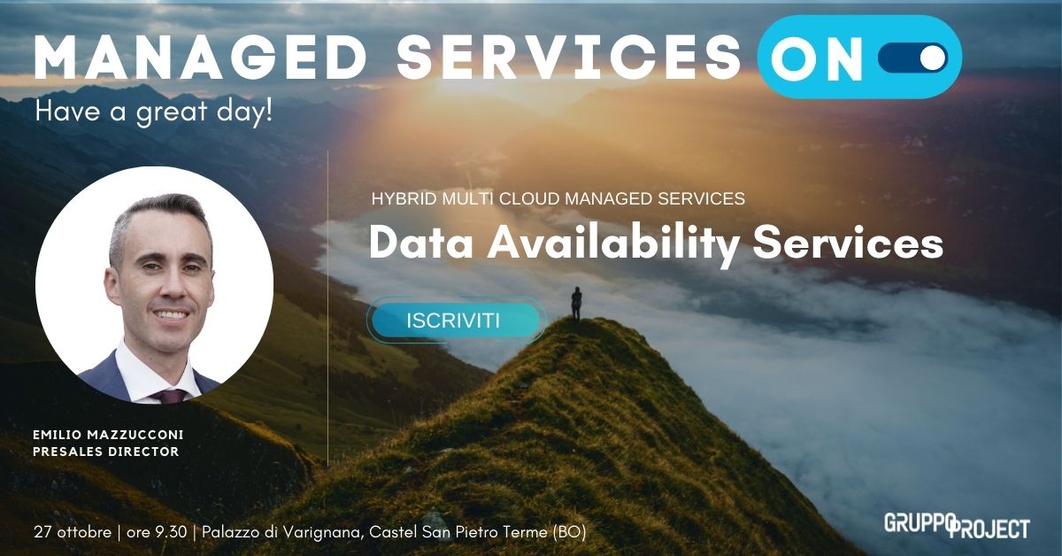 I #dati sono la nuova valuta, nessun ambito escluso. È necessario preservarli da ogni tipo di minaccia, sia essa un attacco informatico o un errore umano. I servizi di #GruppoProject possono garantirti la disponibilità del dato di cui hai bisogno. 👇
lnkd.in/ef79CmtC