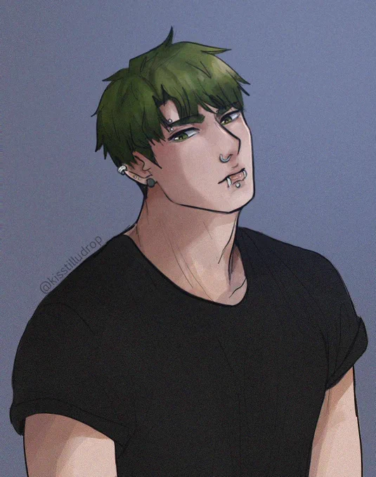 Had to make justice for this one ushijima fanart i did 2 years ago 