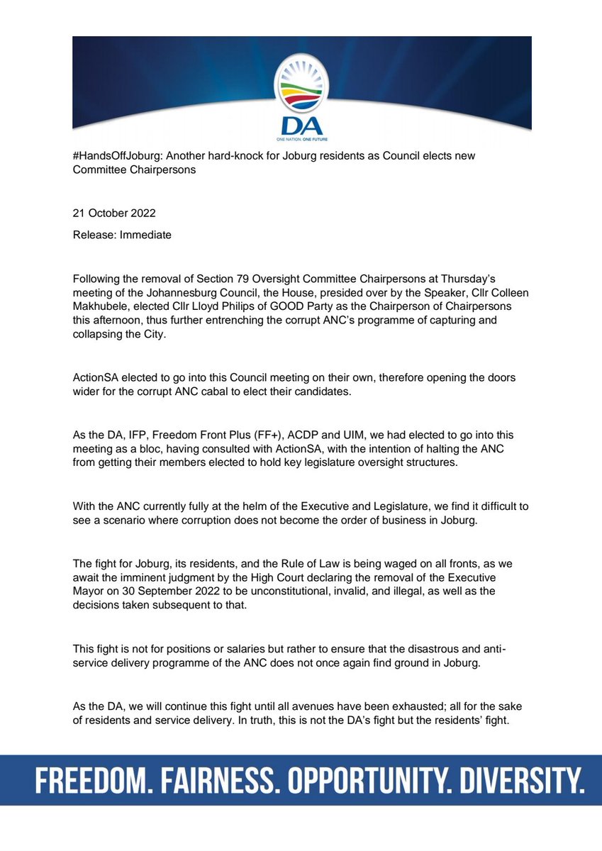 Mpho Phalatse tweet media