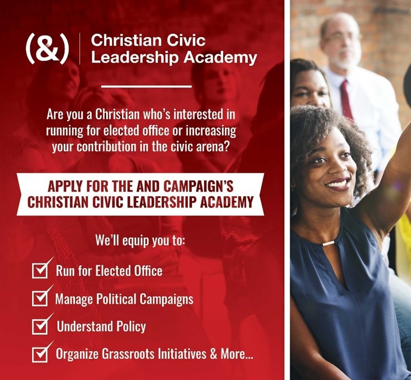 AndCampaign's tweet photo. We are now accepting applications for the Christian Civic Leadership Academy's second fellowship cohort! Please go to our website: https://t.co/zXdMEdXTg3 for more info.
#CCLA #andcampaign #compassion #conviction https://t.co/4shWSitERU
