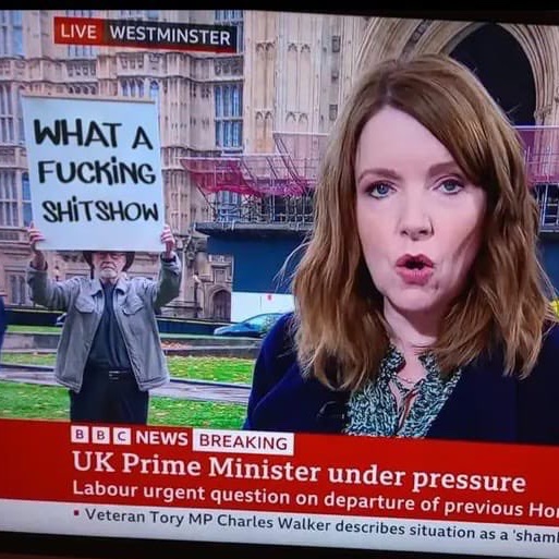 labourlewis's tweet image. A placard that speaks for the country more than any Tory PM ever will.