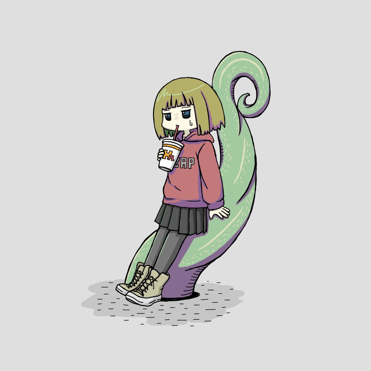 「待ち合わせ 」|goking／山田剛毅のイラスト