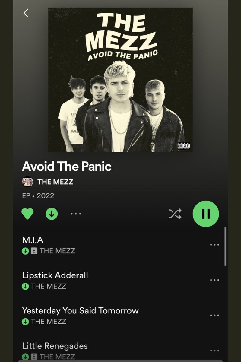 scottcomley's tweet photo. The band my sons in EP is out today , give it a listen (and a share if you like it)
@THEMEZZ9 #avoidthepanic https://t.co/RlcqYD0EPr
