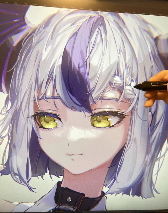 描き途中 
