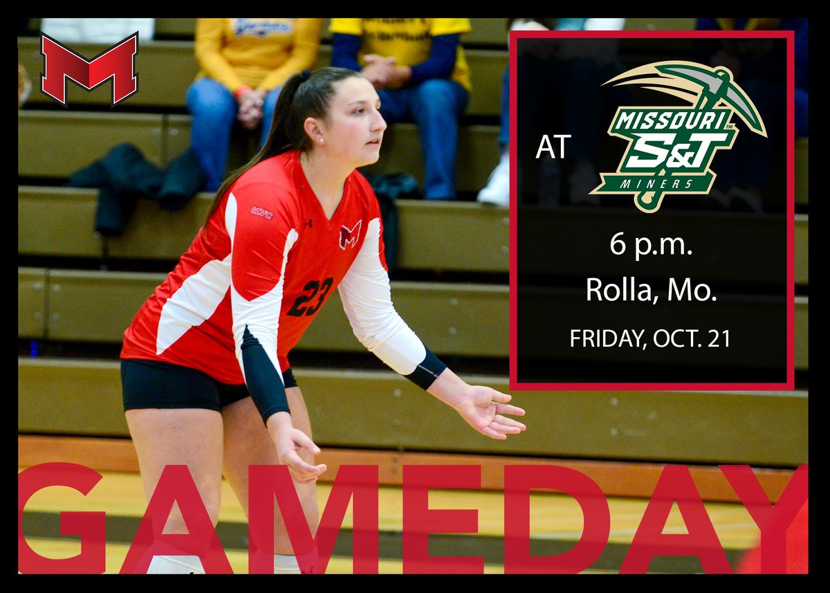 🏐Game day! The Saints @VolleyballMU head to Rolla, Mo., to face Missouri S&T in a 6 p.m. contest. 🐾🏐#BigRedM #GLVCvb 💻Video: glvcsn.com/mst/ 📊LiveStats: minerathletics.com/sidearmstats/w…