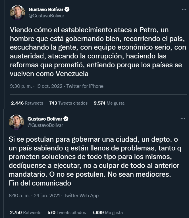 L.G.Carrillo, mi deber con el pueblo🇨🇴 tweet media