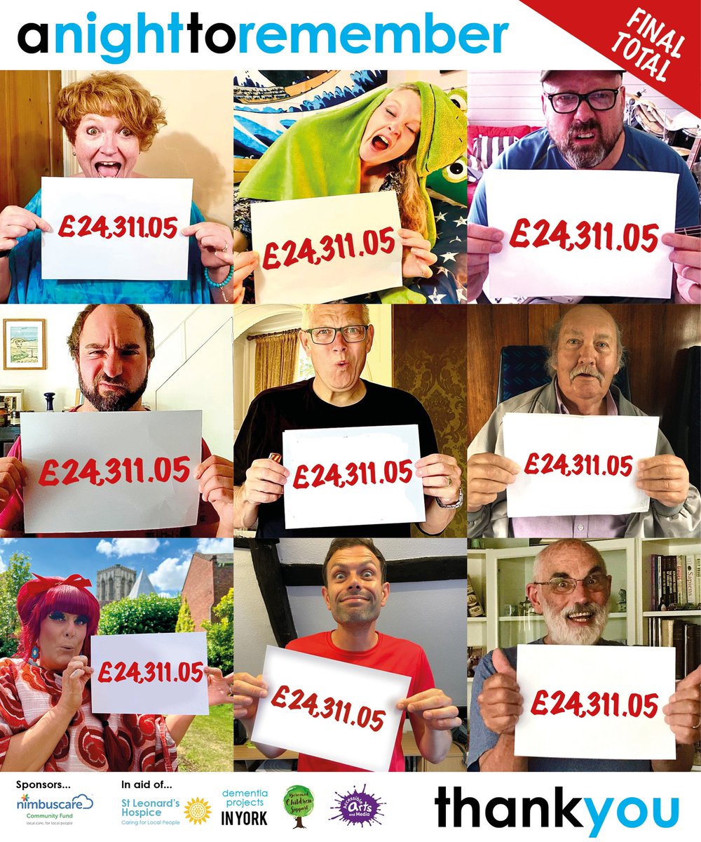 trainingcarers's tweet photo. A NIGHT TO REMEMBER 2022 raises £24,311.05!!!!

when money couldn’t be tighter THANK YOU for this.
#dementia
@BCS_York 
@SLHYork @aamedia_org_uk https://t.co/IvyVfij3Pf