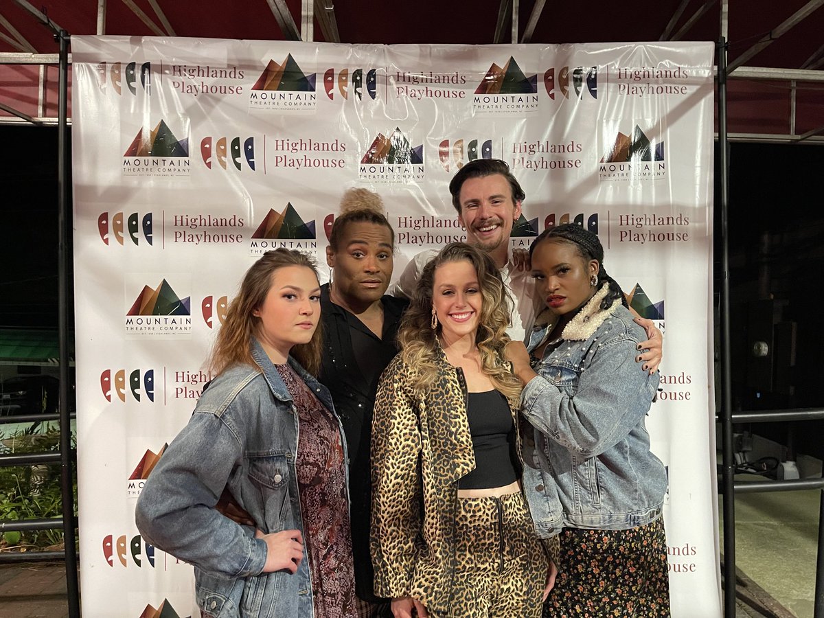 Baby girl ⁦@ccaperssings⁩ (far R) just finished 4 wk run in “Brooklyn-the Musical” @ Highlands Playhouse in NC. I am her biggest fan. I keep telling her to smile for these publicity photos, she insists that she must be “in character” for the photo. Who’s right?