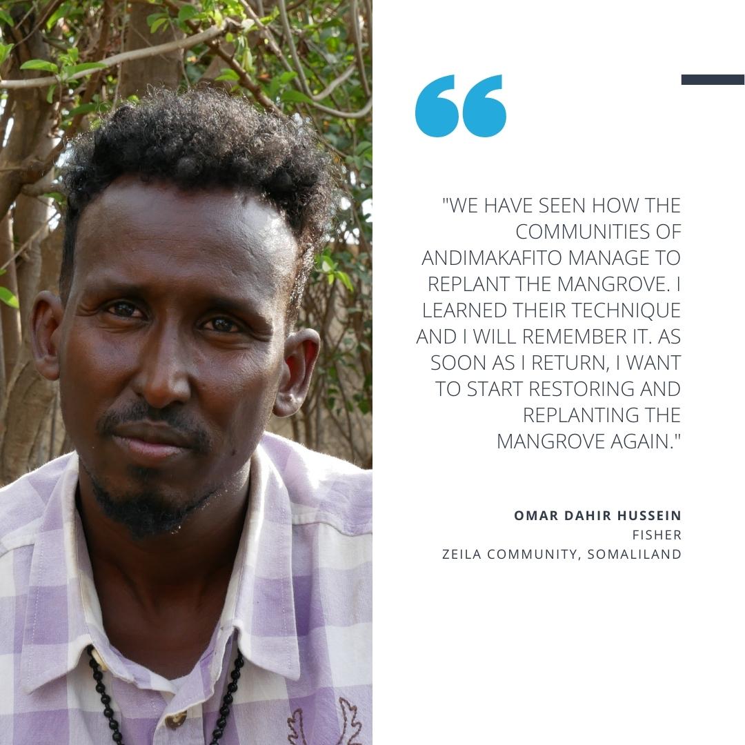 BlueVentures's tweet photo. Photos from a recent learning visit of fishers from #Zeila district in #Somaliland and representatives from @candlelightsom and @SecureFisheries to learn first-hand about community-led fisheries and #mangrove restoration and management projects we support in #Madagascar. https://t.co/k29ZXCrdKD
