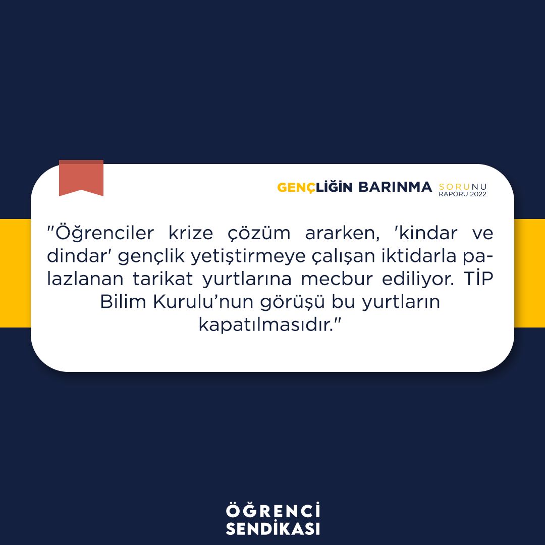 🗣️<a href="/tipgenelmerkez/">Türkiye İşçi Partisi</a> Bilim Kurulu Üyesi Asuman Yarkın:

ogrencisendikasi.org/gencligin-bari…