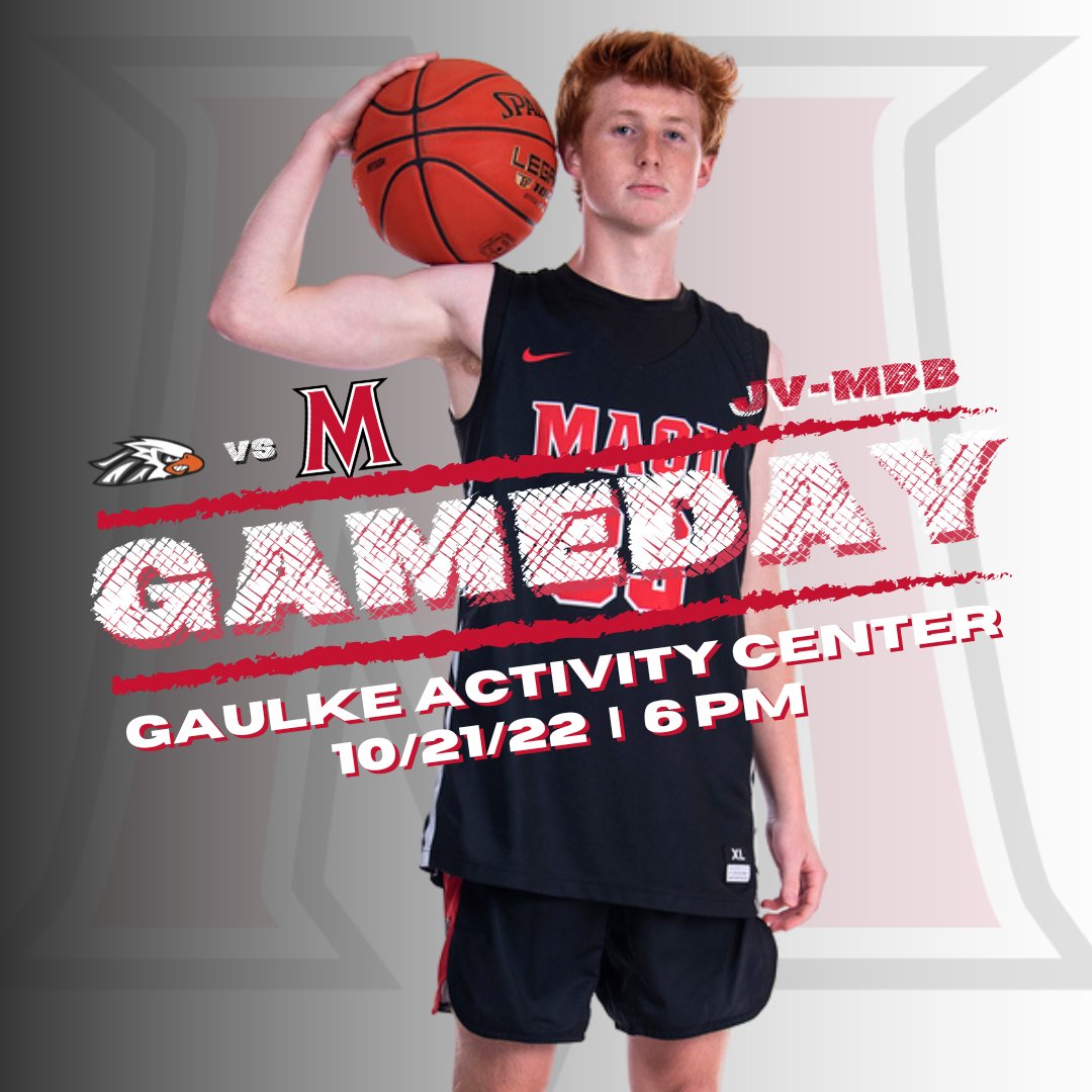 MACUathletics's tweet photo. MBB: GAMEDAY IS HERE! The JV @MACUMBB team tips off the 2022-23 season tonight at home against the Southwestern Christian JV squad!

🆚: @SCU_Eagles 
⏰: 6 pm
📍: Gaulke Activity Center
📺: https://t.co/1K5i5BNlEf
🔴⚫️: #MACUProud https://t.co/6KWRKpjT1z