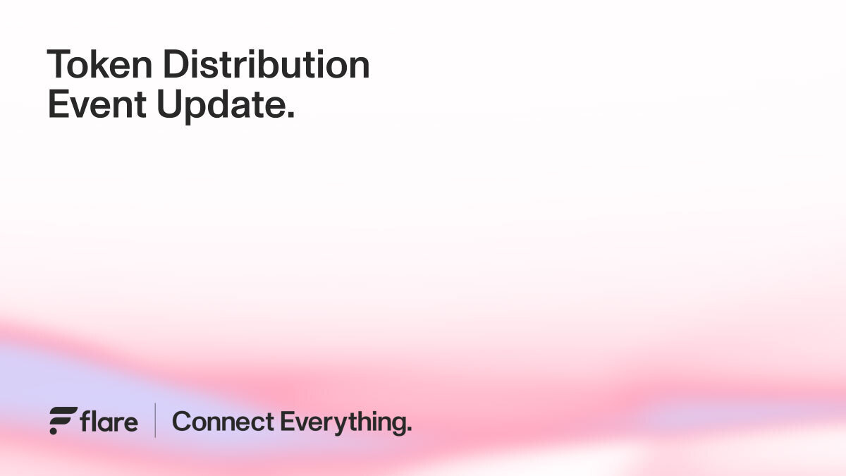 FlareNetworks's tweet image. Token Distribution Event (TDE) News

#Flare will be decentralized on or around 24th October, enter Beta Mode, and be ready to initiate token distribution.
1/3