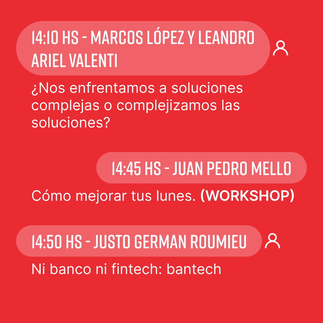 nerdearla's tweet photo. Esto sigue gente, sigue #nerdearla 2022🔥
👀 Mirá todas las charlas y workshops que se vienen a la tarde en el #trackDEV 🧑💻 🙌

Accede desde 📲 https://t.co/34vefB8lUA

#dev #developer #api #containers #frontend #react #typescript #nodejs https://t.co/mgKTBLCN1a