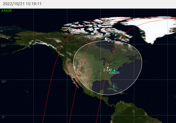 scott23192's tweet photo. Strong CW downlink from Z-Sat 1519utc USA-East.   On replay, FLDigi decoded several of the beacons (which is 100% more than I would have!)  @KOMAKI_AMSATCOM https://t.co/TyeNwO2Wj7