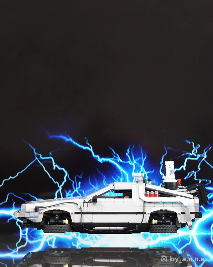 LEGO_Group's tweet photo. Go back to the future in style. Check out these sparkling photos! ⚡

📸 by_a.n.n.a and @ChrisRosePhoto from @stuckinplastic 

#LEGO #BackToTheFuture #ToyPhotography https://t.co/AA8ltKAmXl