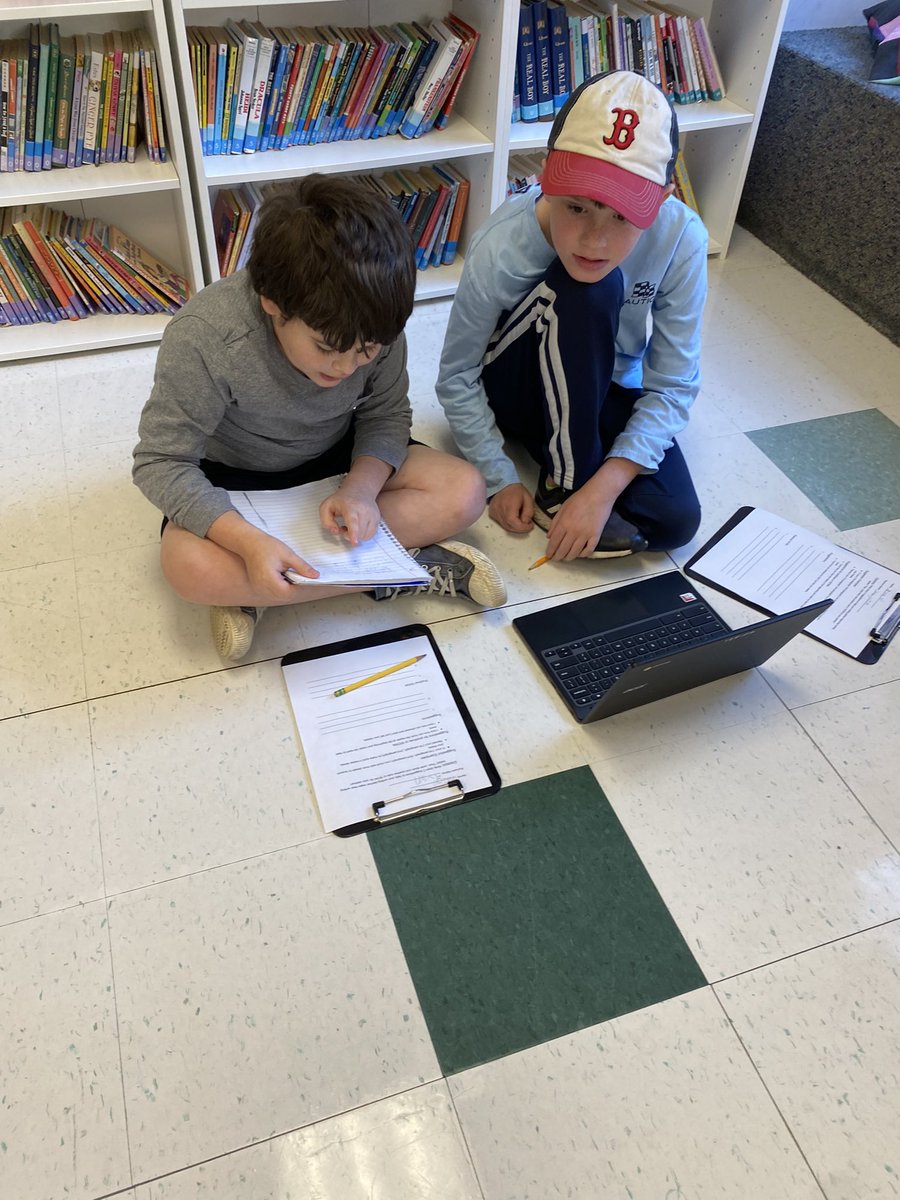 MrsSheroff's tweet image. Peer editing our personal narrative stories!📓