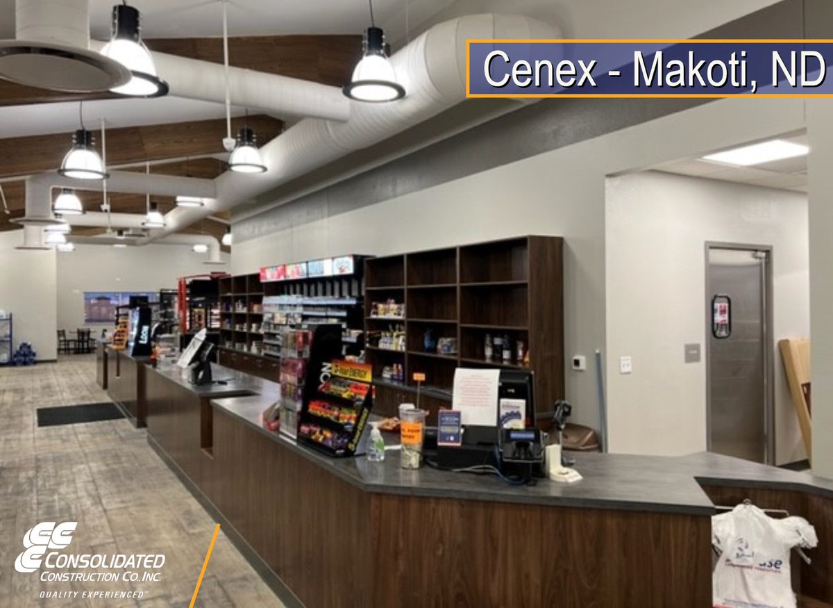 1Call2Build's tweet image. We are excited to see the completed construction of the Cenex in Makoti, North Dakota! Check out the new build located conveniently off Highway 23.