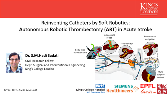 Qiao Gu (@qiaogu1997) on Twitter photo Join our Toronto AIR Seminar on 10/24 at 10:30 am E.T. to hear <a href="/SMHadiSadati/">S.M.Hadi Sadati, PhD</a>’s recent work, Reinventing Catheters by Soft Robotics: Robotics Thrombectomy for Acute Stroke!!
More info: robotics.cs.toronto.edu/toronto-air/
Zoom: utoronto.zoom.us/j/82119478610 Join our Toronto AIR Seminar on 10/24 at 10:30 am E.T. to hear <a href="/SMHadiSadati/">S.M.Hadi Sadati, PhD</a>’s recent work, Reinventing Catheters by Soft Robotics: Robotics Thrombectomy for Acute Stroke!!
More info: robotics.cs.toronto.edu/toronto-air/
Zoom: utoronto.zoom.us/j/82119478610
