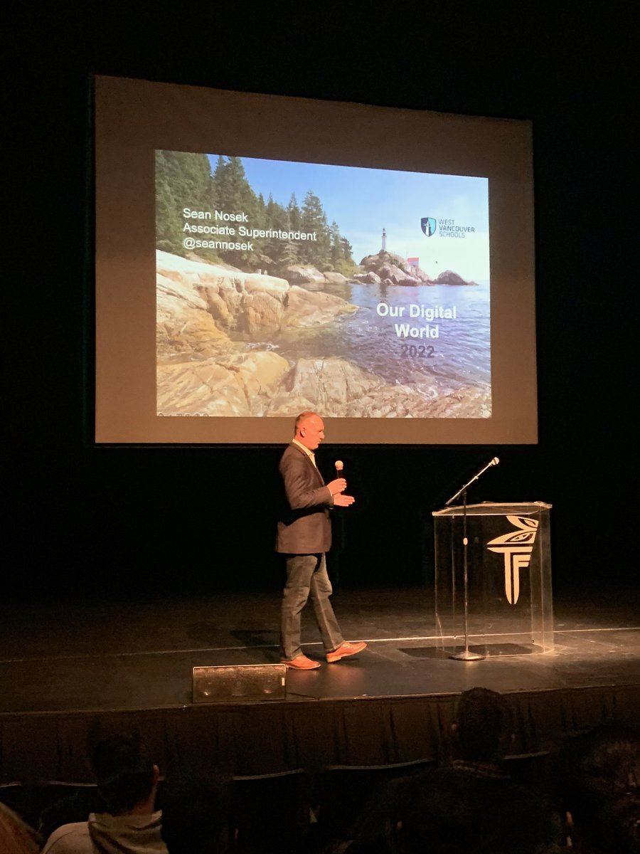 cparslow's tweet photo. @SeanNosek presenting the keynote presentation at the @CUEBC conference. #westvaned https://t.co/vLxyUPx513