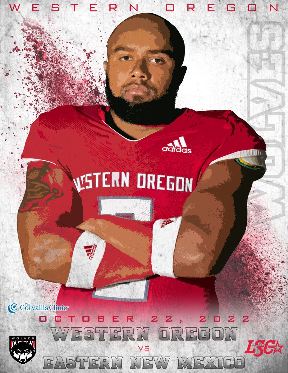 WOU_Wolves's tweet photo. FB | On the cover of this week's homecoming program is the Lone Star Conference leader in tackles (9.3 per game - 27th in D-II) and sacks (7.0 - 14th in D-II) - senior linebacker Jaylin Parnell.

Watch Parnell and the Wolves take on Eastern New Mexico 1:05 p.m. Saturday! https://t.co/NZsa6c9xyp