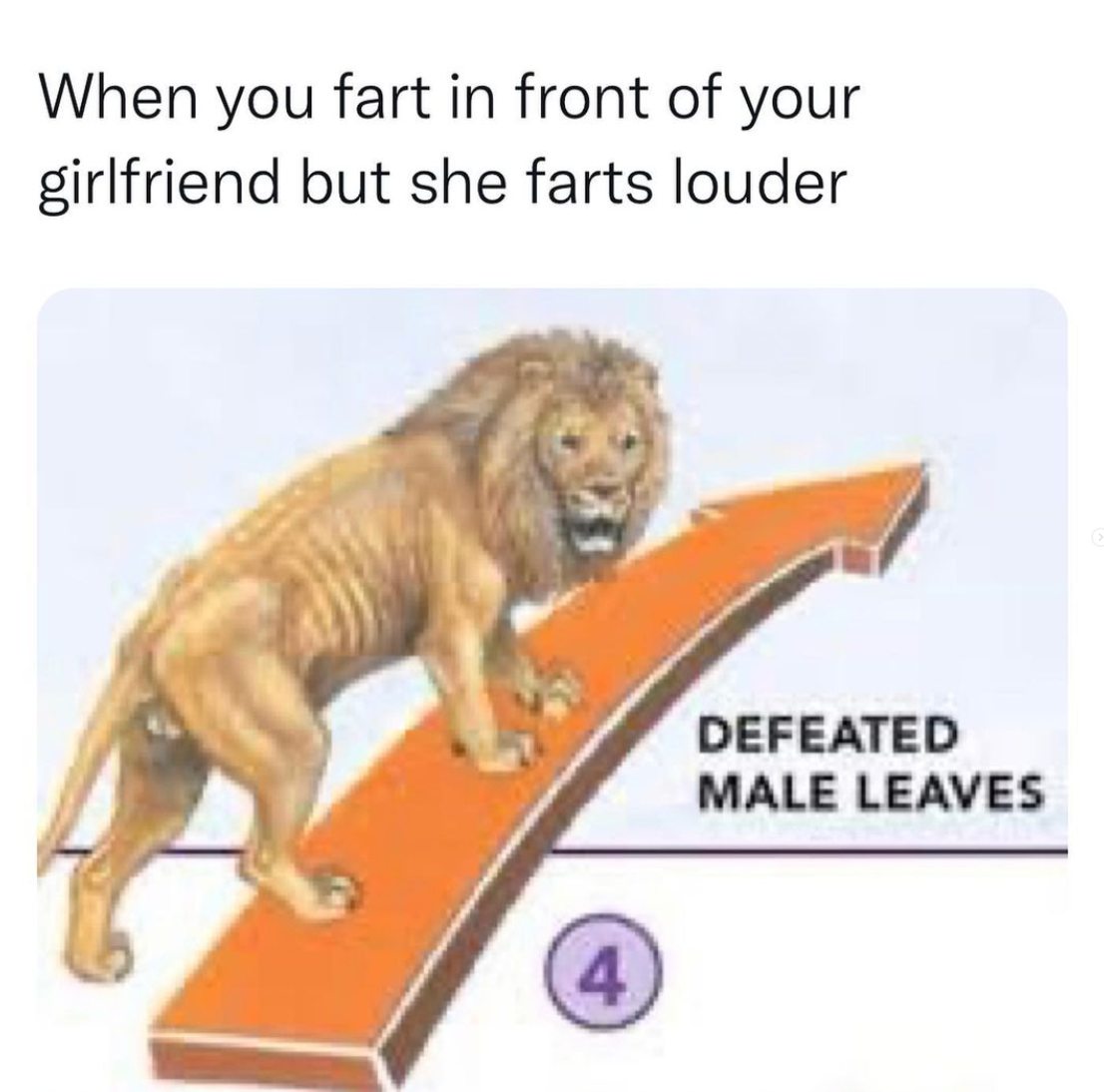 MensHumor's tweet photo. Chick farts are lethal. https://t.co/DxmBvXg42B