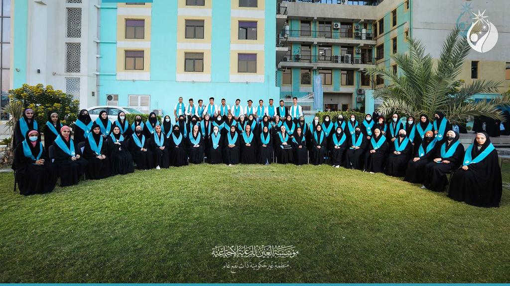 Rayanmohamed_1's tweet photo. ▪️مهرجان متفوقي العين  
إنطلاقاً من قوله تعالى ((يَرْفَعِ اللَّهُ الَّذِينَ آمَنُوا مِنْكُمْ وَالَّذِينَ أُوتُوا الْعِلْمَ دَرَجَاتٍ
وبحضور ما يقارب (100) متفوق، أقامت مؤسسة العين للرعاية الإجتماعية على قاعة مبنى الأنجم الزاهرة في الكاظمية المقدسة مهرجانها المركزي لتكريم أبنائها https://t.co/J5X6GJfZRs
