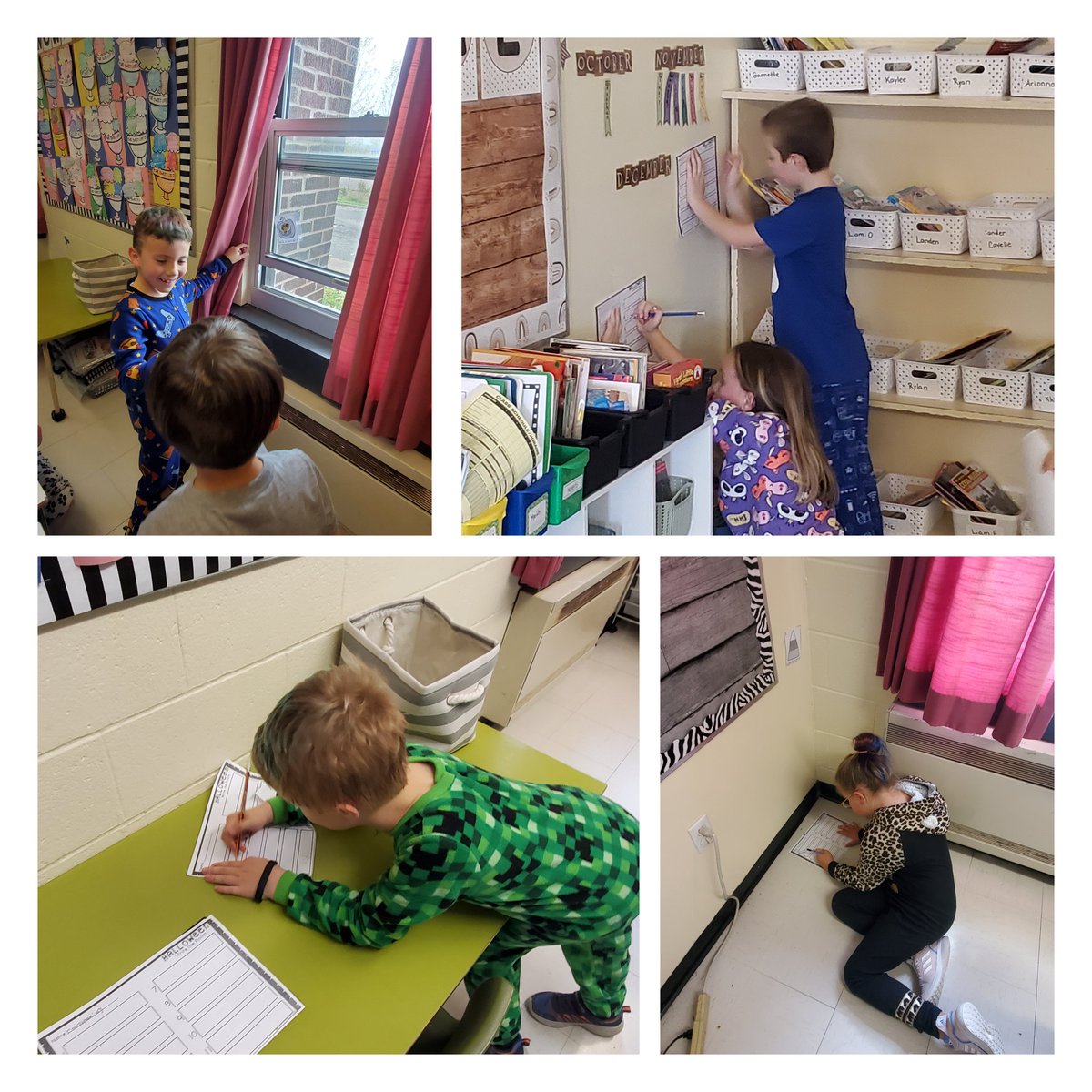 MissDCurnew's tweet photo. Halloween Write the Room! #literacyblock #grade2 #Halloween @SHA_NL https://t.co/GbwSAVlaEz