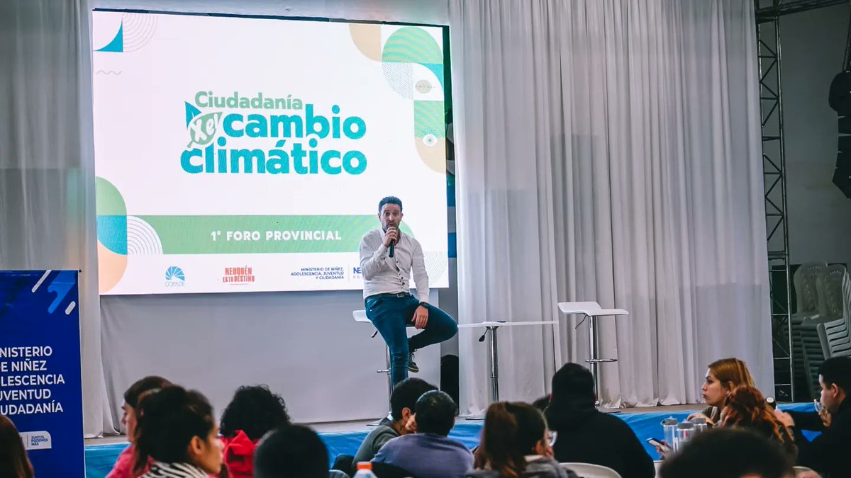 De eso trata hoy el 1er Foro Provincial de la Ciudadanía X el #CambioClimático, que su participación sea posible para el desarrollo sustentable y sostenible ♻️ 🌍

#cambioclimatico #cuidadoambiental #sostenibilidad #sustentabilidad #economiacircular #participaciónciudadana