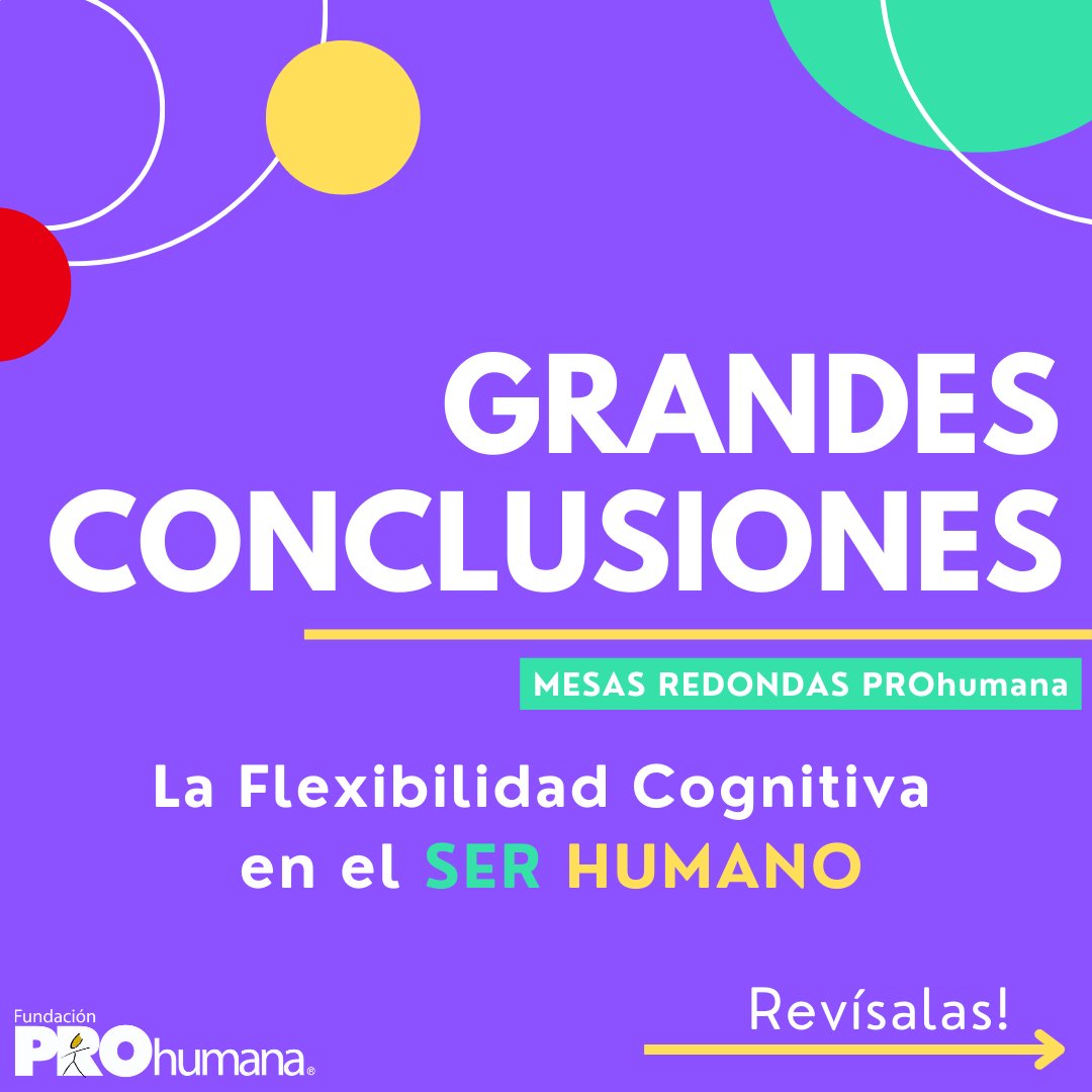 Te compartimos las conclusiones ⚡️EJES⚡️ del estudio de las pasadas Mesas Redondas PROhumana "La Flexibilidad Cognitiva en el Ser Humano: Un desafío de la resiliencia de la cultura empresarial chilena, el gran RESETEO en nuestro modo de pensar" 
prohumana.cl/wp-content/upl…