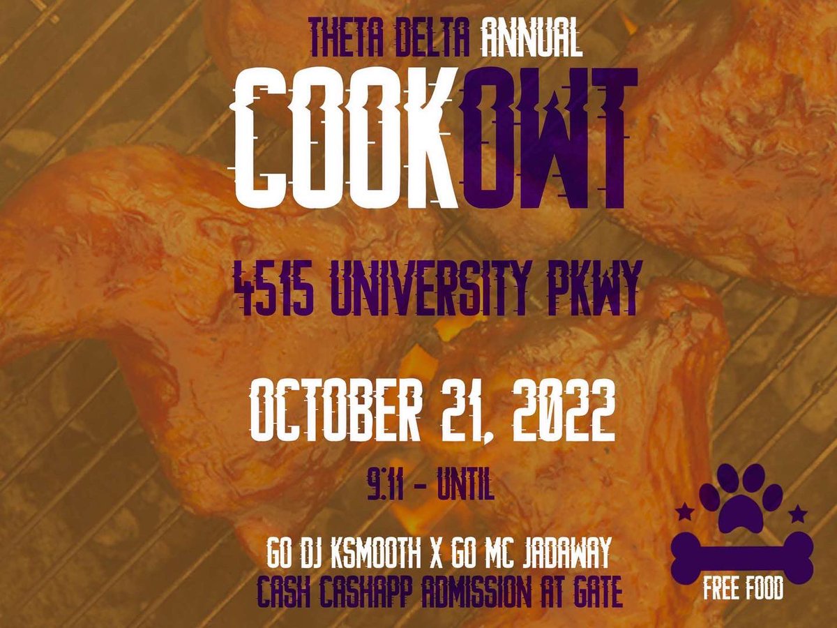 KSMOOTH___'s tweet photo. #NsulaHoco22 Tha Annual CookOWT tonight Parc Natchitoches La starting @ 9:11 trust me you don’t wanna miss it we going UP 🐶🍗🔥🎥 #Nsula #Nsula23 #Nsula24 #Nsula25 #Nsula26 https://t.co/uS9LgcuGDp
