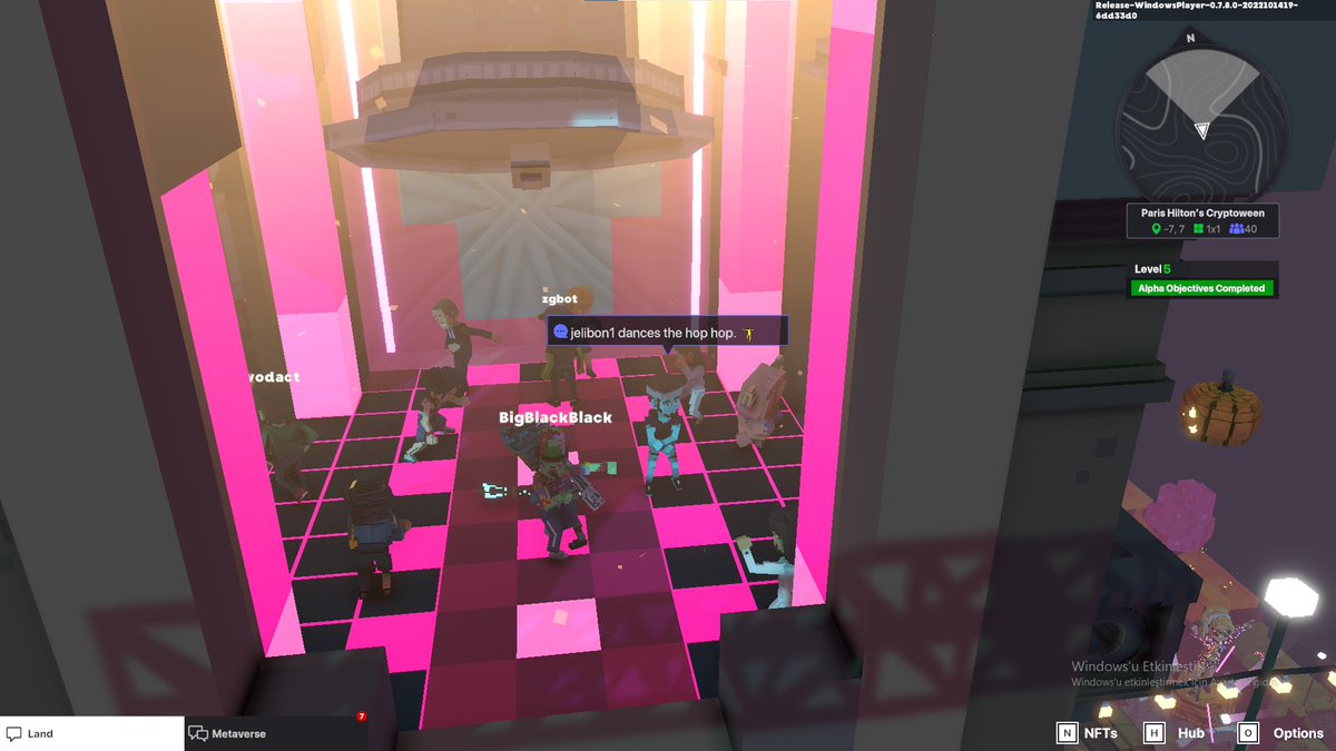 mortiHalitKukla's tweet photo. @TheSandboxGame I just participated in the Paris Hilton  #Cryptoween Event. Dancing in the Clock Tower check out my screenshot below!
🎃👇 https://t.co/LHpcit9fje