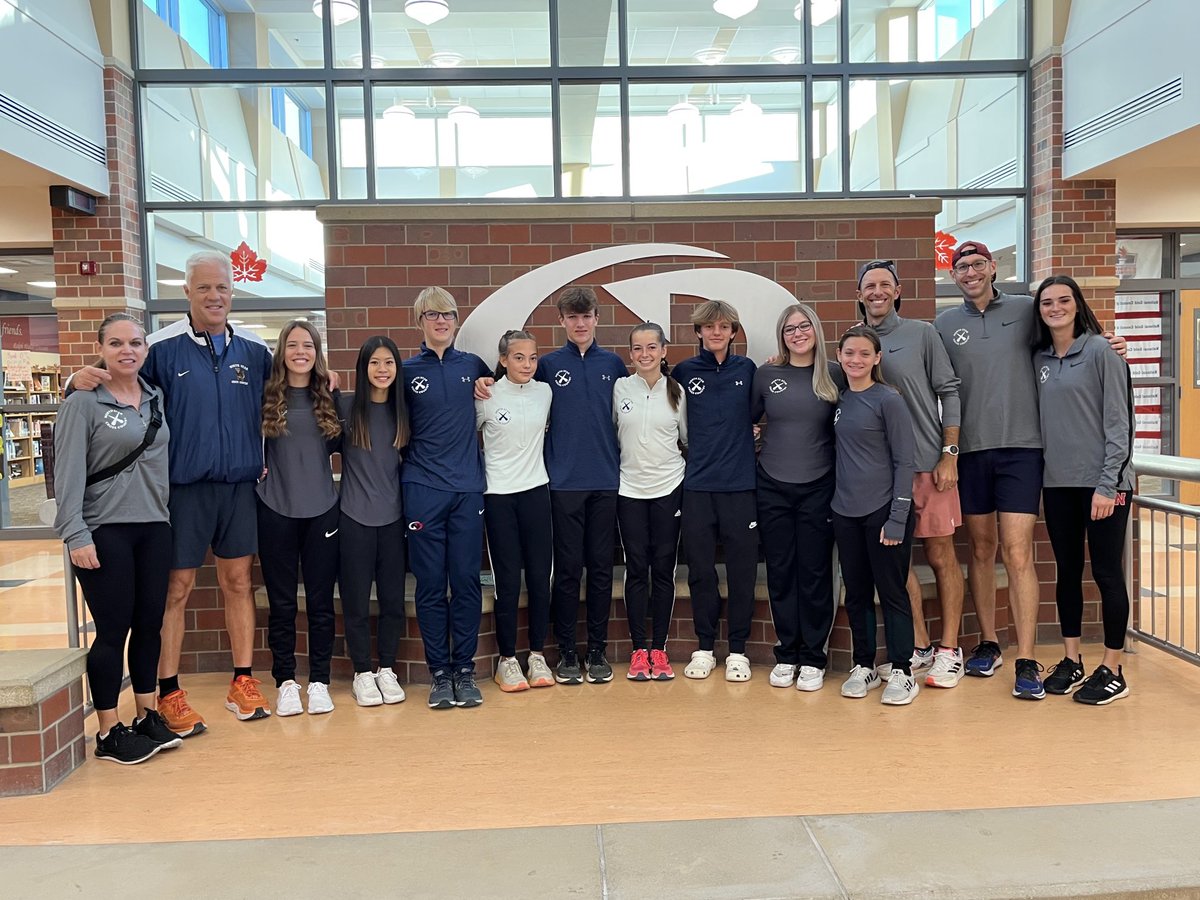 CoachMusiel's tweet photo. The 2022 Runnin’ Gator State Qualifiers, Managers, and Coaches with the traditional LNS Gator Walk this morning.  Today will be a good day in Kearney. 
⁦@lnsathletics⁩ ⁦@runningators⁩ ⁦@LNS_GatorThrows⁩ ⁦@ZeeLJTJ⁩ ⁦@bernrunning⁩ ⁦@ms__mick⁩ https://t.co/qzmntiPuYO