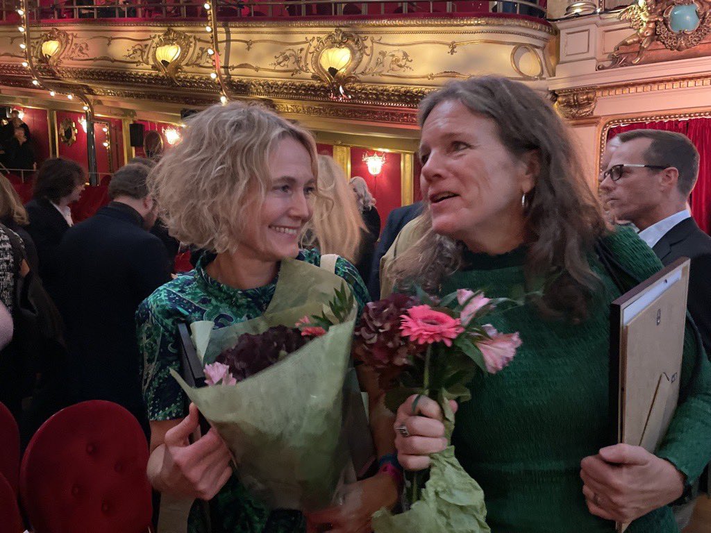 Igår vann Cecilia Ohlén och jag Radioörat - hon för ”årets fakta”, jag för ”årets intervju”. sverigesradio.se/play/avsnitt/1… #iggypop #guldörat