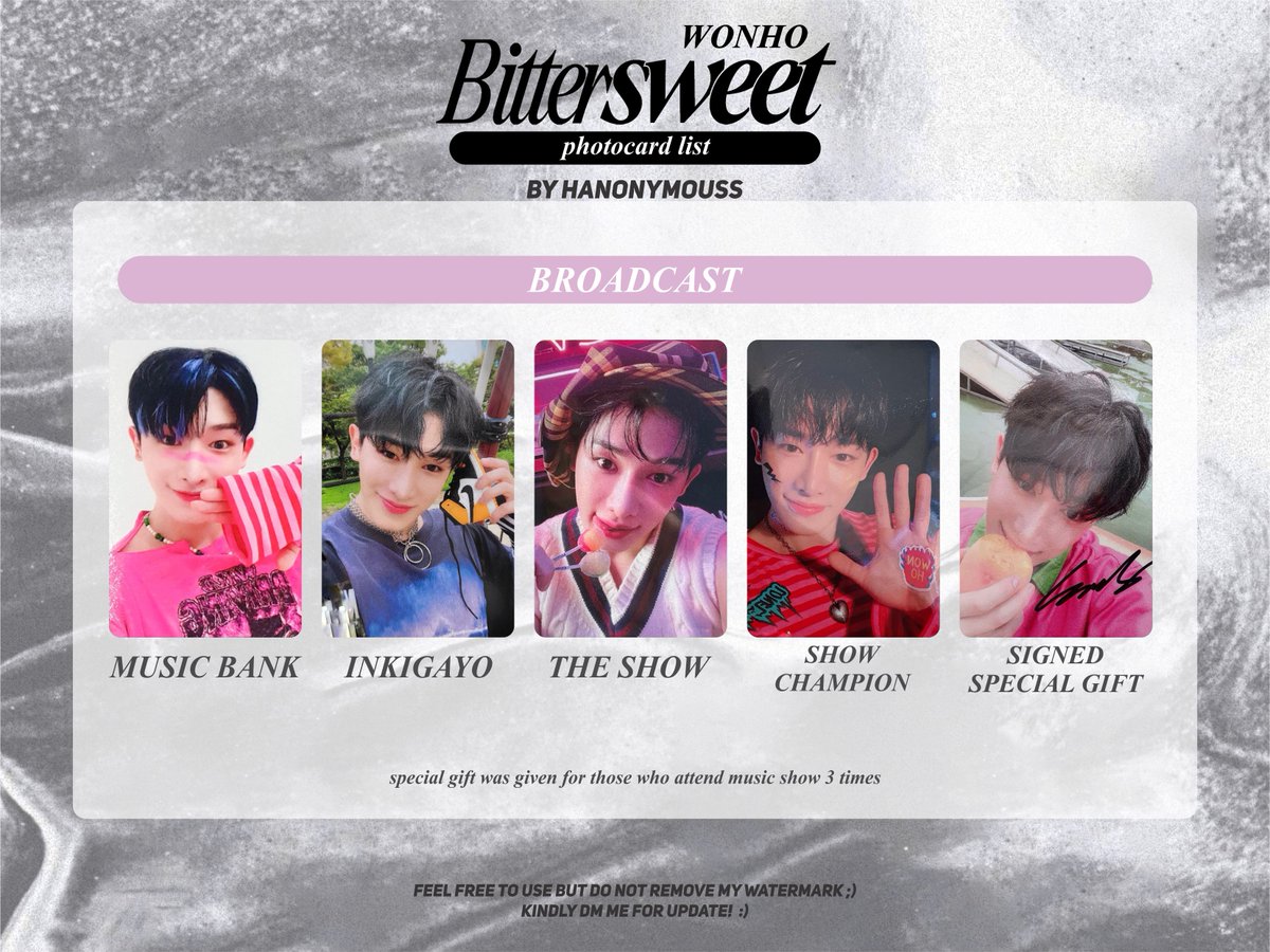 【新品未開封・まとめ売り】WONHO / Bittersweet（15枚セット） WONHO – Bittersweet (2nd Single Album) – Bak Bak K-Pop Store
