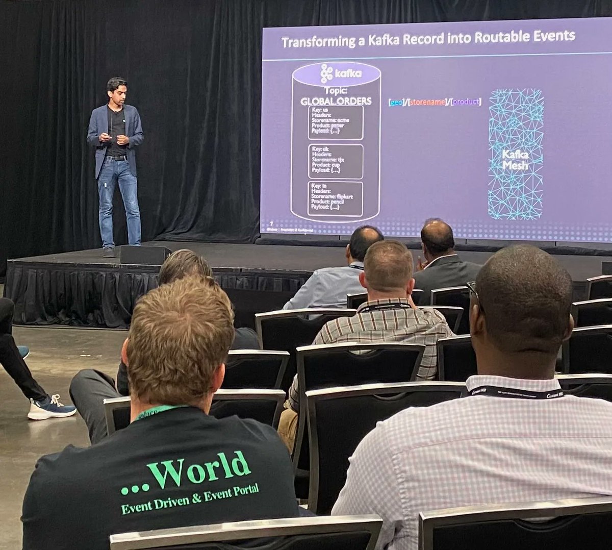 solacedotcom's tweet photo. Another amazing conference done ✅

Thank you to everyone who spoke with our team about real-time data needs &amp; listened to our #KafkaMesh session -- it really made this conference a success! Check out some great pictures of #Current22 below! https://t.co/iy8JLNhoZU