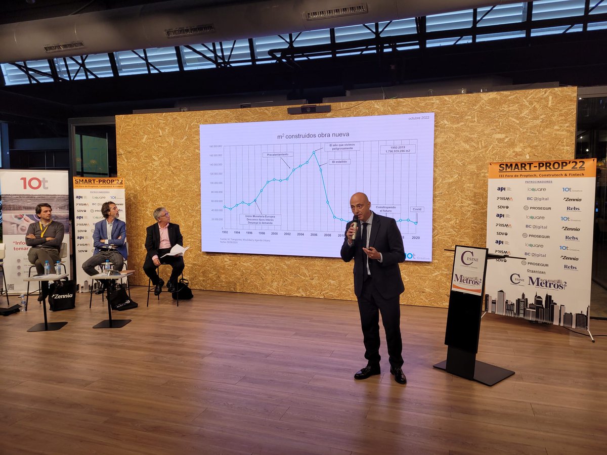 10t_proyectos's tweet photo. 🏠Nuestro CEO de @10t_proyectos, Santiago Díez, expone la #experiencia de #10tProjectManagement en la #tecnología aplicada al #RealEstate en la III Edición de SMART PROP 2022, como es #10tCreative, desarrollada por #10t
#projectmanagement #gestión #proyectos @CesineEditorial https://t.co/ruVh5ryLQC
