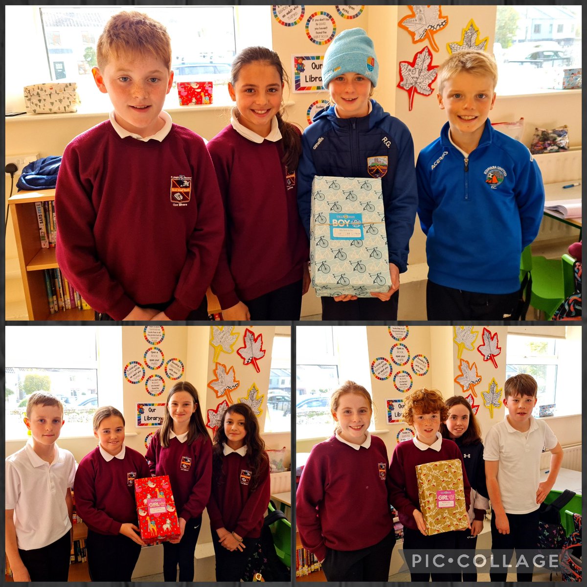 RangMsharrison's tweet photo. Christmas shoes boxes making their way to @TeamHopeIreland from @kinvarans 
 #share #give #hope🎄🌏🙏 https://t.co/opqCq8UsVk