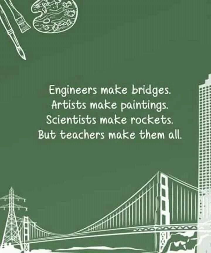 RCSDNorthSTAR's tweet photo. Teachers provide the foundation to all future leaning and careers! #RespectTheProfession #NorthSTARPride #ONERCSD #ChiefRichmond #ChiefStrickland #Network4 https://t.co/dy1N5f3ieR
