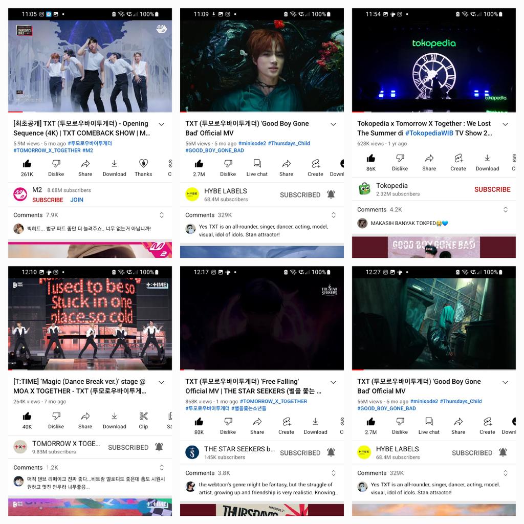 ForeverMOA225's tweet photo. I've finished today's watchlist.

#MOACOMEBACK 
#TheBreakUpChapter 
@TXT_members @TXT_bighit https://t.co/Z6gRzyJxxw