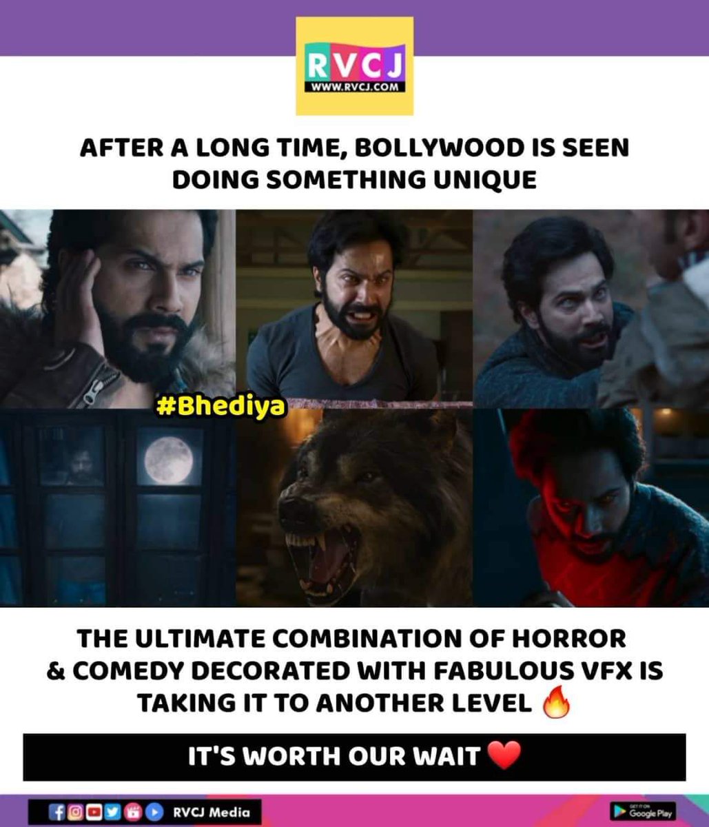 Something different and something unique 🔥
#Bhediya & #BhediyaTrailer