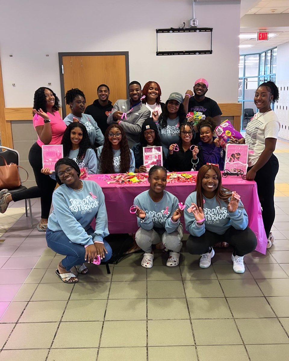 Pv_CjClub's tweet photo. Yesterday, the breast Cancer awareness event was a huge success. Thank you @LetsTalkSIS_ for allowing the CJ Club to collab with you all we do appreciate it! 
#pinkweek💗 
#thinkpink💓 https://t.co/haDDIV7Oc5