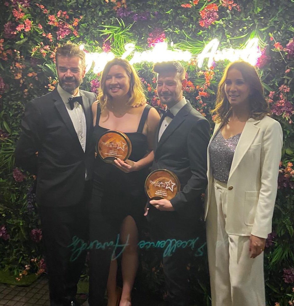 rickyjohnston26's tweet photo. Last night I won a surprise award. The ETHOS Award for Voyage Care at the Voyage Excellence Awards. Also my care home Millstream House won Specialist Team of the year. πππ€ #voyagecare #millstreamhouse #activitiescoordinator https://t.co/wDQpfOJgPJ