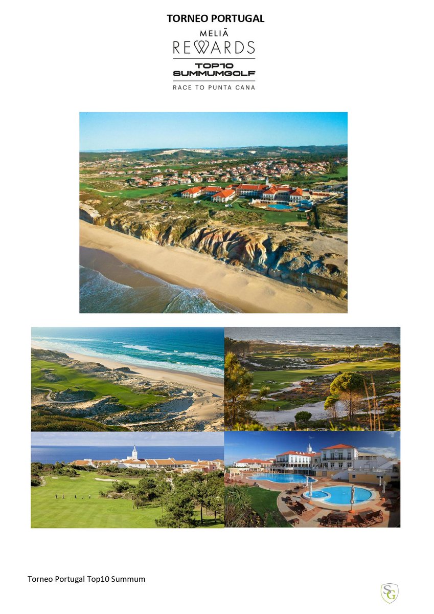 summumgolf's tweet photo. Torneo #top10summum Portugal 🇵🇹 del 5 al 8 de diciembre jugando en #westcliffs (segundo campo en ranking Top10 Golfdigest) y #praiadelrey (octavo)

Los campeones handicap invitación #MeliaGolfChallenge que se jugará en #PuntaCana del 14 al 18 de febrero 2023

#summumgolf #summum https://t.co/PmsCRvNvln