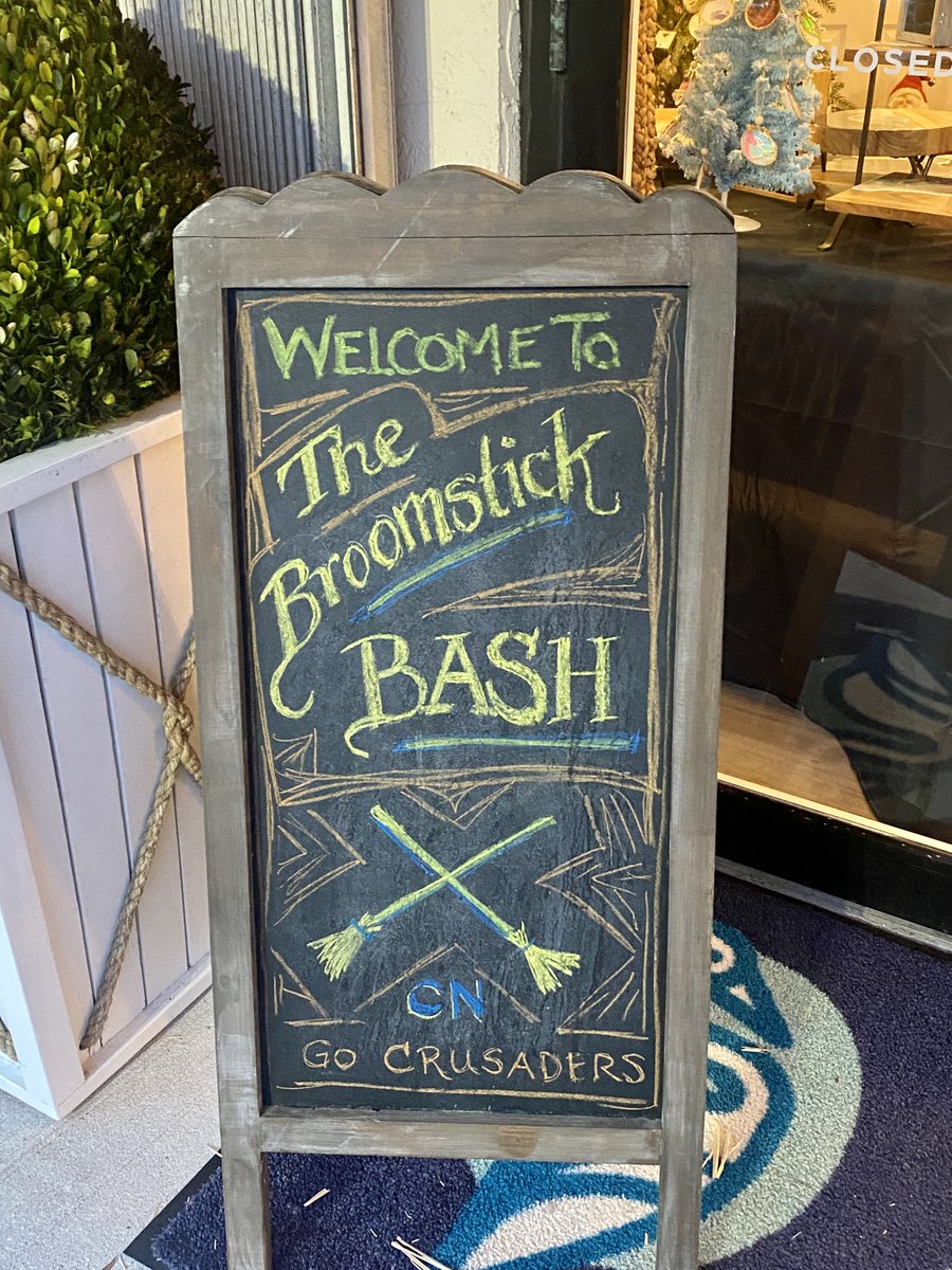 Don't forget to RSVP for the Broomstick Bash! Final preparations are being made for food and drinks - RSVP before Monday! #cncrusaders #crusadersgivingback #dopbschools RSVP at cardinalnewman.com/event/broomsti…