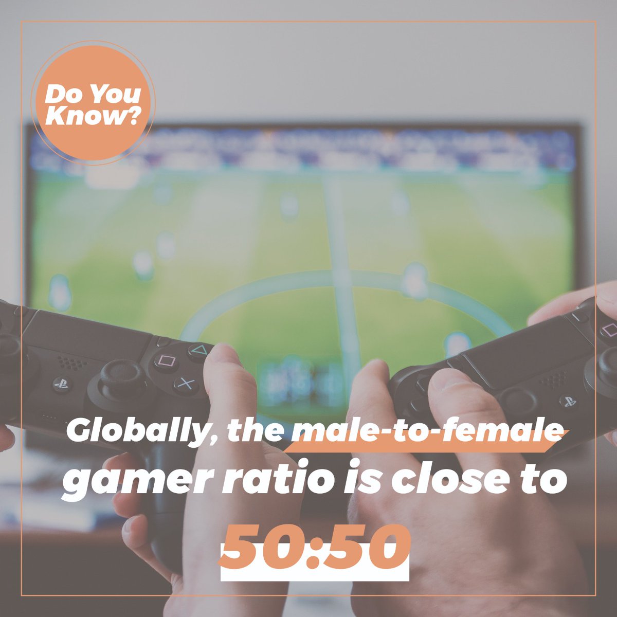 CindySm78247847's tweet photo. DID YOU KNOW??
Male-Female: 50:50 Gaming Ratio.
LongLive Gamers>> #gfxartist #gfxdesigner , #artist #designer #thumbnailmaker #graphics #vtuber #anime
#digitalart #twitchstreamer #GamingLogo #2D_3D_Animation #banner #TwitchStreamers #vtuberArtist #VtuberUprsing https://t.co/K42muSyUB5