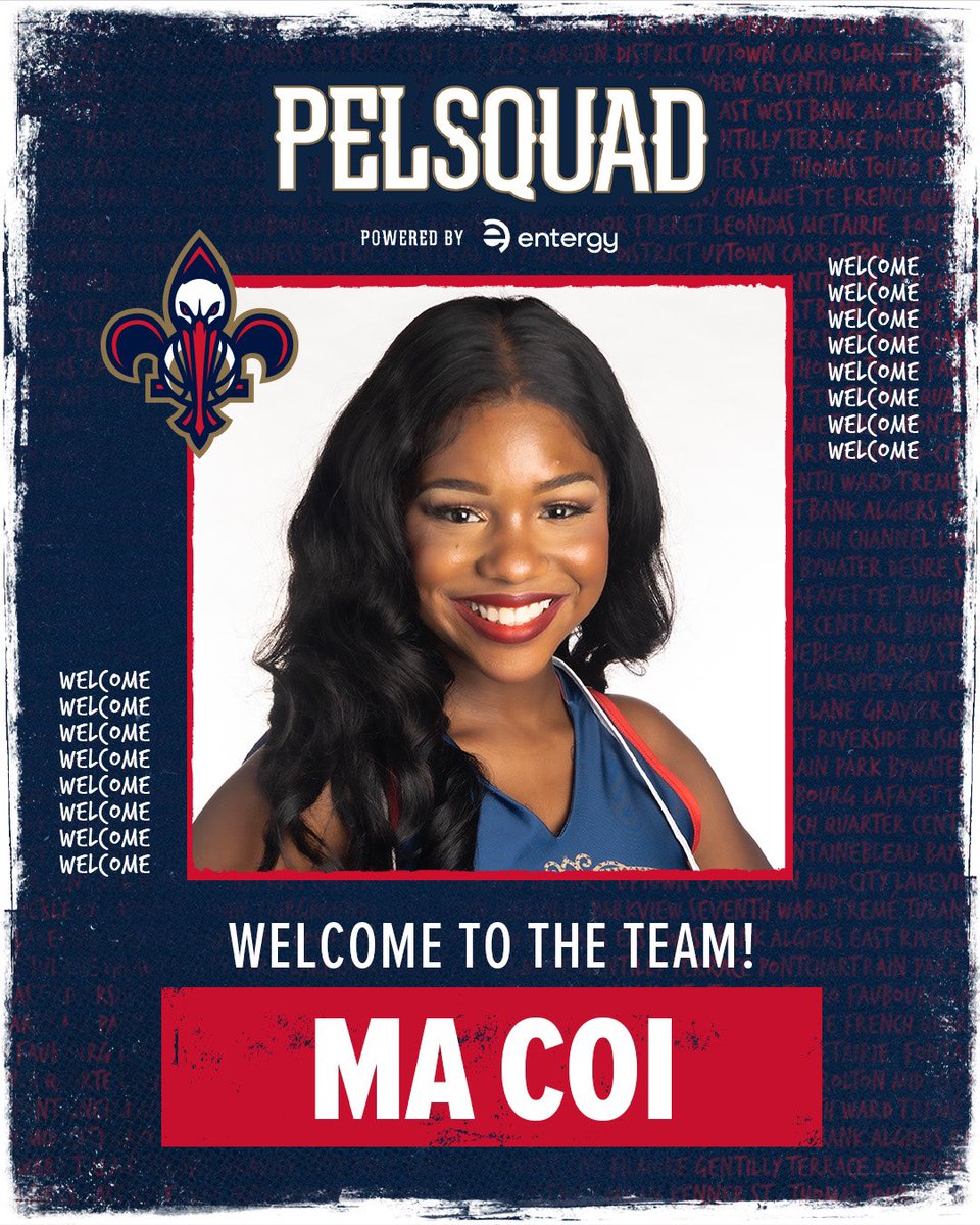 The wait is officially OVER! 😁I’m so excited to announce that I’m a member of the 2022-23 PelSquad! Be sure to check out the website to meet all of my amazing teammates! #SquadMaCoi #RookieSeason❤️💙