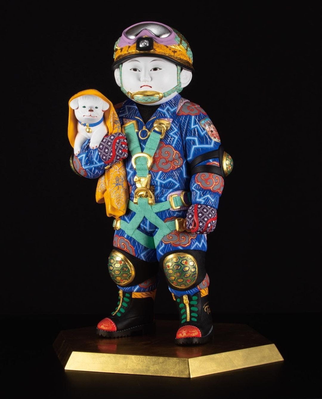 ループウィラー 吊熊 博多人形中村信喬