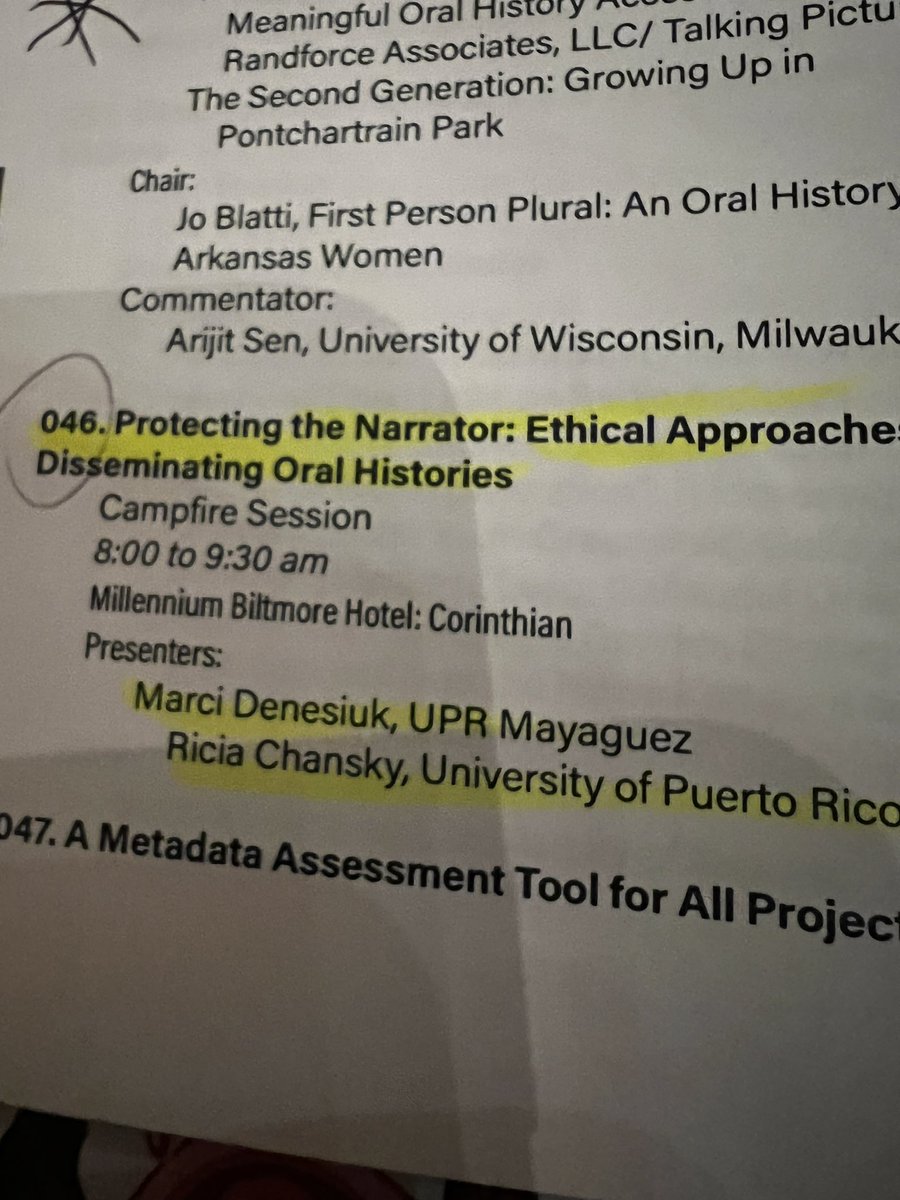 “Showing emotion—crying— as an oral history interviewer means that you have received the narrator’s story” #empathy #OHA2022
