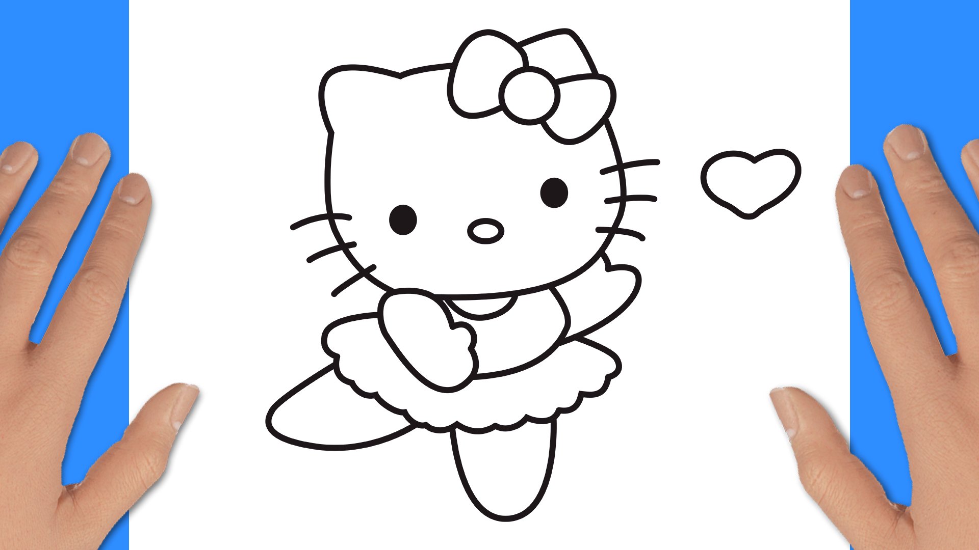 How to Draw Hello Kitty Easy