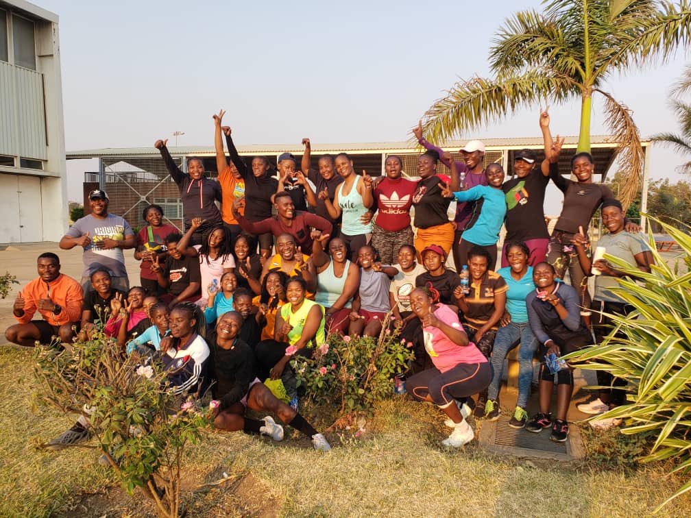 Photos: Zambia XV team training ahead of the #RAWomensPoolB games to be hosted in Uganda next week.